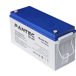 Акумулятор Pantec GEL 12V/150Ah/1800Wh [PTG150-12] [114101] - мініатюра 2