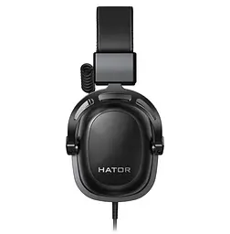 Ігрові навушники з мікрофоном Hator HTA940B Hypergang 2 USB 7.1 Black - мініатюра 3