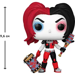 Ігрова фігурка Funko Pop! Гарлі Квінн Гарлі Квінн зі зброєю 9.6 см (65616) - мініатюра 2