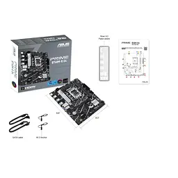 ASUS Материнcька плата PRIME B760M-R D4 s1700 B760 2xDDR4 M.2 HDMI mATX - мініатюра 2
