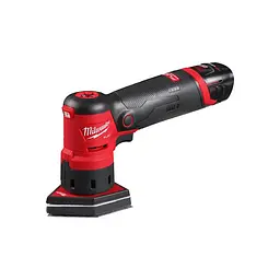 Вібраційна акумуляторна безщіткова шліфувальна машина MILWAUKEE, M12 FDSS-422X (зарядний пристрій, 1×2 А·год, 1×4 А·год, HD-кейс) - мініатюра 5