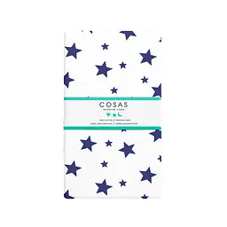 Простирадло полуторне Cosas Stars CS4 155х240 см (StarsBigBlue_155s) - мініатюра 4