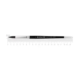 Пензель білка кругла Classic 3049R № 8 коротка ручка KOLOS (4823064900132)