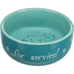 Миска Trixie Thanks for Service для котів керамічна 11 см 300 мл - мініатюра 7