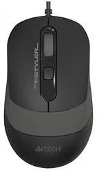 Миша A4Tech Fstyler FM10S 1600dpi чорний+Grey, USB, безшумна