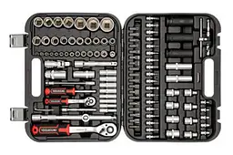 Набір інструментів Intertool Storm 1/4", 1/2" 111 шт. (ET-8111) - мініатюра 2