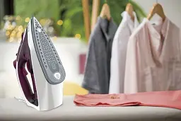 Праска з парою Tefal Express Steam FV2835E0 White/lilac UA - мініатюра 6