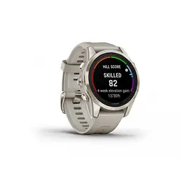 Смарт-годинник Garmin Fenix 7S Sapphire Solar Soft Gold w. Light Sand Band (010-02776-14/15) - мініатюра 3