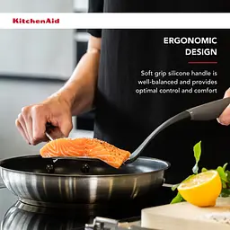 Лопатка з прорізами KitchenAid Coreline сіра (KAS002OHCGG) - мініатюра 6