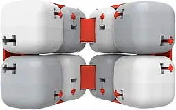Кубик-конструктор Xiaomi Mitu Fidget Cube Plus (ZJPS03IQI) [82530] - мініатюра 2