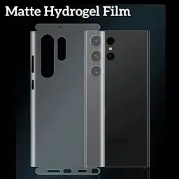 Захисна плівка DK Samsung Galaxy S22 Ultra 5G(S908) | AG Matte Unbreakable HydroGel 360° (clear) - мініатюра 2