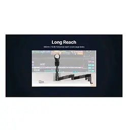 Штатив-тримач Ulanzi Vijim low-level Xiaomicrophone Stand UV-2991 LS26 Black - мініатюра 8