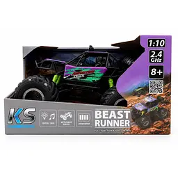 Автомобіль KS DRIVE на р/к - BEAST RUNNER (2.4 GHz, акум. 7.4 V, бузковий) KS Drive 10002-1102 - мініатюра 1
