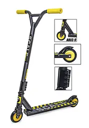 Самокат трюковий Scale Sports 80х49х10 см Чорно-жовтий 000248257 - мініатюра 2
