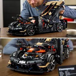 Конструктор LEGO Technic Koenigsegg Sadair's Spear Megacar 4104 ел. (42232) - мініатюра 9
