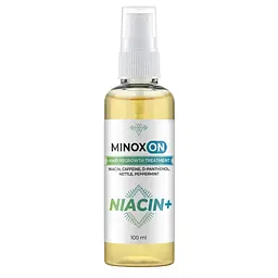 Лосьйон для росту волосся Niacin+ з нікотиновою кислотою Minoxon 100 мл