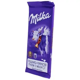 Уцінка. Шоколад молочний Milka без добавок 90 г (581713) - мініатюра 3