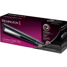Випрямляч для волосся Remington S3700 Ceramic Glide 230 чорний (45644560100) - мініатюра 2