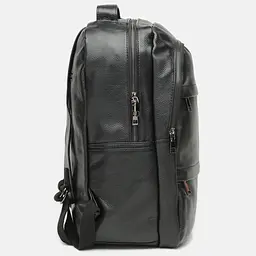 Чоловічий шкіряний рюкзак Keizer K1883-black - мініатюра 3