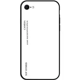 Чохол бампер Primo Gradient Glass для Apple iPhone 7 / iPhone 8 / SE 2020 / SE 2022 White - мініатюра 2