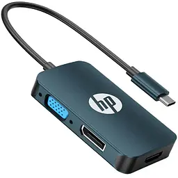 Перехідник USB-C to HDMI + VGA + DP HP (HP_DHC-CT200)