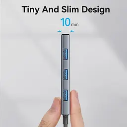 Док-станція USB3.0 Type-C --> HDMI 4K30Hz/TF/3xUSB-A 3.0, 0.15м 6-in-1 Vention - мініатюра 5