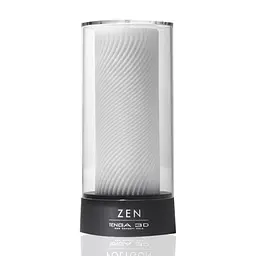 Мастурбатор Tenga Sleeve 3D Zen білий - мініатюра 2