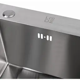 Кухонна мийка Lidz H7843 Brush 3.0/1.0 мм (LIDZH7843BRU3010), Нержавіюча сталь - мініатюра 3