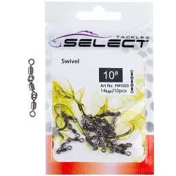 Вертлюжок Select YM1023 потрійний size 10 10 шт.