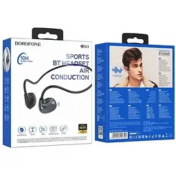 Бездротові навушники Borofone BE63 Talent Air Conduction BT 6941991102721 - мініатюра 4