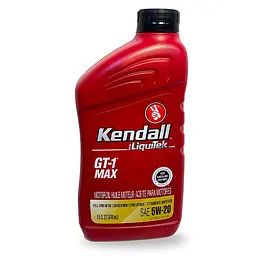 Моторна олива Kendall GT-1 MAX Premium Full-Synthetic 5w-20, 0,946 л.