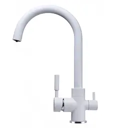 Змішувач для кухні під осмос Globus Lux Lazer GLLR-0333-7-WHITE (19235) - мініатюра 2