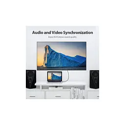 Кабель мультимедійний HDMI M to HDMI M 2.0m V2.0 4K60Hz PVC Vention (AAIBH) - мініатюра 8