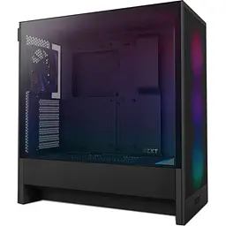 Корпус NZXT H5 Flow RGB без БЖ Black (CC-H52FB-R1) Без БП - мініатюра 3