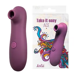 Вакуумний стимулятор клітора Lola Games Take It Easy (фіолетовий) - мініатюра 6
