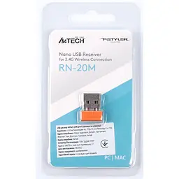 Адаптер A4Tech USB Bluetooth + 2.4 Ghz for Fstyler (RN-20M) - мініатюра 3