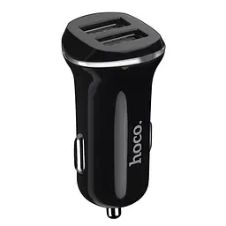 Автомобільний зарядний пристрій Hoco Z1 Black + USB Cable iPhone 6