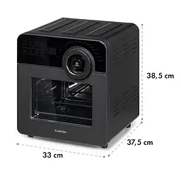 Аерогриль-фритюрниця Klarstein AeroVital Cube Chef 1700 Вт (10034217) - мініатюра 8