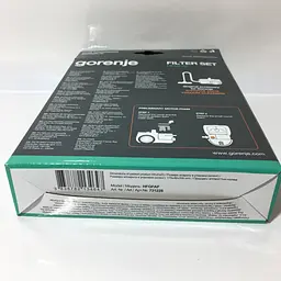 Комплект фільтрів для порохотягу Gorenje G-Force Aqua VCEB01GAWWF art. (678536), 731228 (HFGFAF) - мініатюра 8