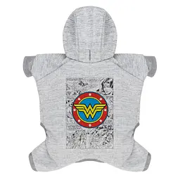 Комбінезон для собак Waudog Clothes, Чудо-жінка комікс, софтшелл, XS22