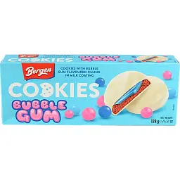 Печиво Bergen Cookies Bubble Gum 128 г