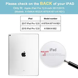 Чохол-книжка для iPad Pro 12,9" (1-го покоління/2-го покоління) з утримувачем для Apple Pencil | ProCase - мініатюра 2