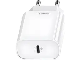 Мережевий зарядний пристрій Remax Jane Series 20 W White (RP-U70 W)