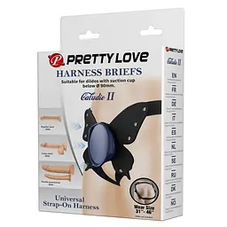 Трусики для страпону - Pretty Love Harness Briefs Caludio II - мініатюра 6