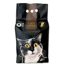 Наповнювач для котячих туалетів Fun Cat Corn Hills кукурудзяний гіпоалергенний без запаху