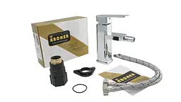 Змішувач для біде Kroner KRM Ems - C020 CV012073 Хром - мініатюра 6