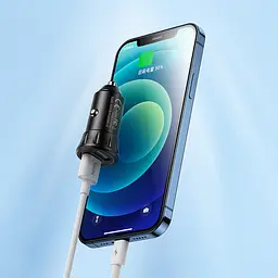 Автомобільний зарядний пристрій Remax RCC236 2 USB чорний - мініатюра 4