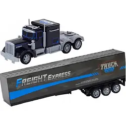 Іграшкова радіокерована фура Freight Express з причепом, 58 см, підсвічування, акумулятор 4.8V, вантажівка на пульті - мініатюра 7