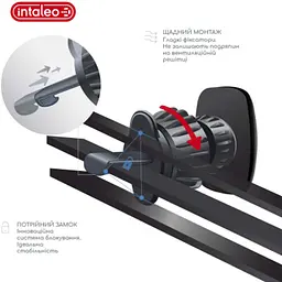 Тримач для телефону Intaleo CM05GG 6xN52 Silver - мініатюра 3