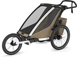 Дитяча коляска Thule Chariot Cross 2 Single (Faded Khaki) (TH 10201036) - мініатюра 2